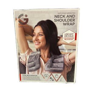 New - Neck and Shoulder Wrap, hot and cold enhanced relaxation weighted beads